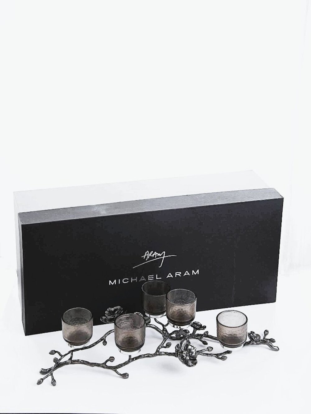 Michael Aram Black Orchid Candelabra (Open Box)